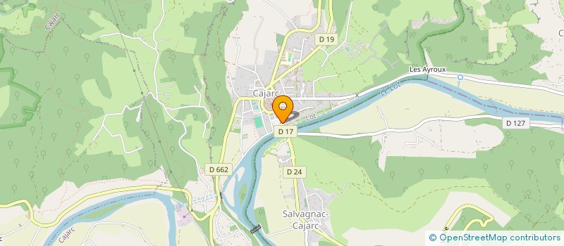 localisation de l'entreprise STRYGE à CAJARC