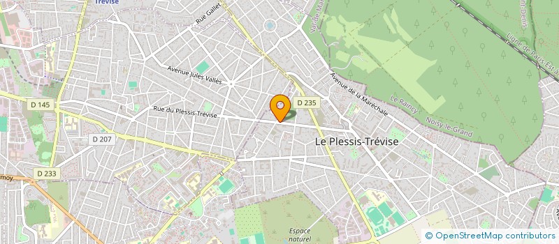 localisation de l'entreprise STS à LE PLESSIS-TREVISE