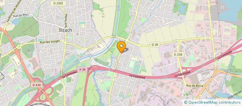 localisation de l'entreprise STS à SAUSHEIM