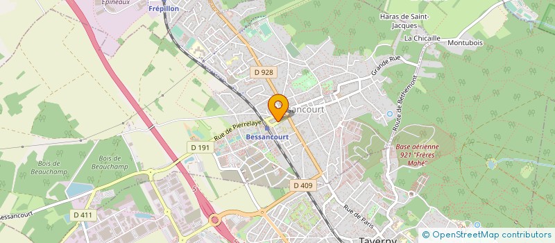 localisation de l'entreprise STS à BESSANCOURT