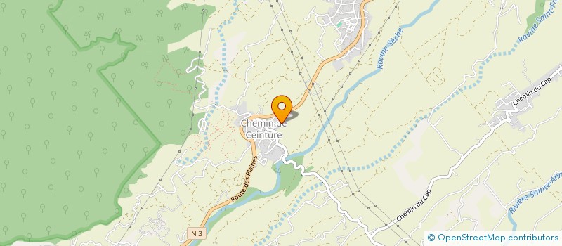 localisation de l'entreprise STS à SAINT-BENOIT