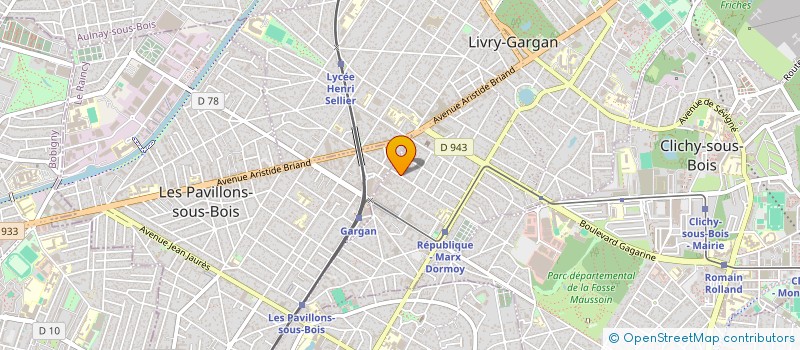 localisation de l'entreprise STS à LIVRY-GARGAN