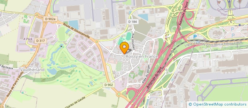 localisation de l'entreprise STS  ROISSY-EN-FRANCE