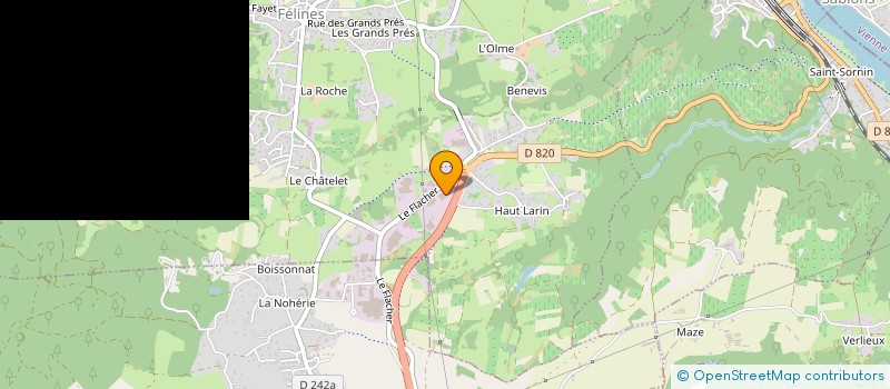 localisation de l'entreprise STS COMPOSITES FRANCE  SAINT-DESIRAT