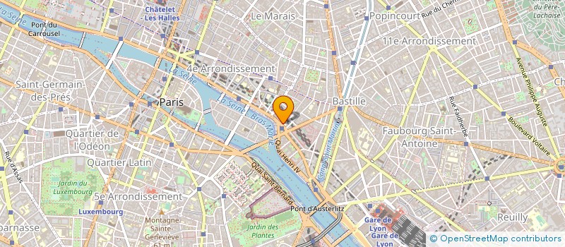 localisation de l'entreprise STS DES CELESTINS à PARIS
