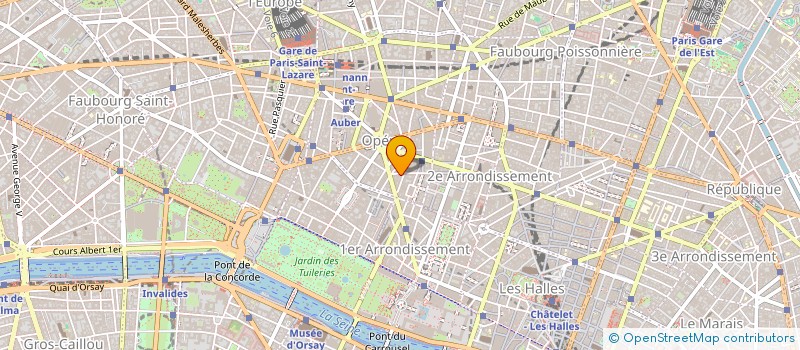 localisation de l'entreprise STS ENTERPRISE EUROP à PARIS