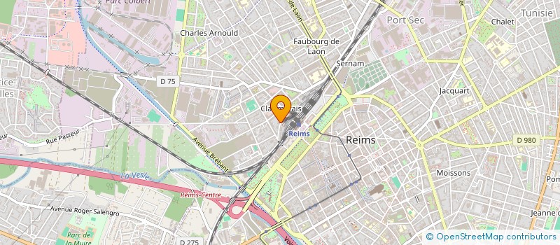 localisation de l'entreprise STS FIBRE  REIMS