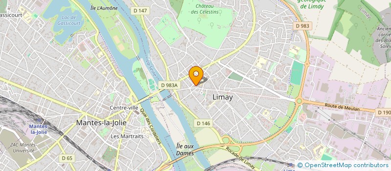 localisation de l'entreprise STSA  LIMAY