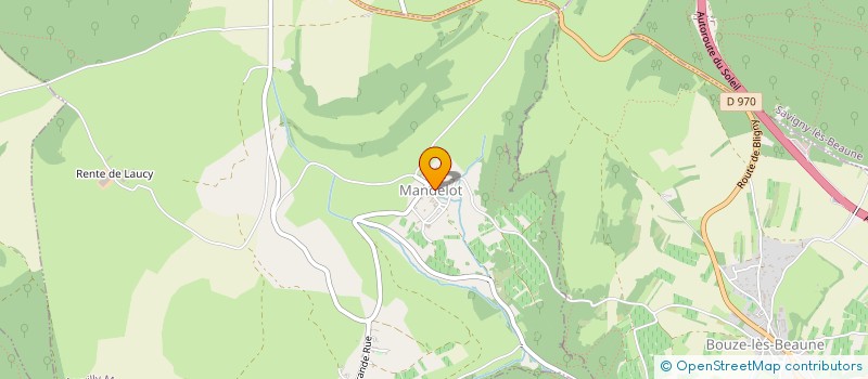 localisation de l'entreprise STSC  MAVILLY-MANDELOT