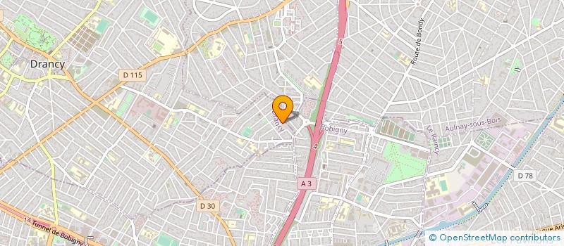 localisation de l'entreprise STT à DRANCY