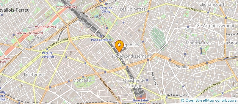 localisation de l'entreprise STTE à PARIS