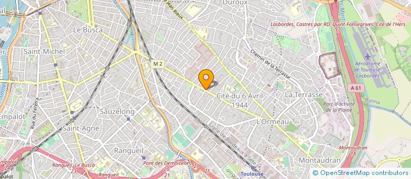 localisation de l'entreprise STTH à TOULOUSE