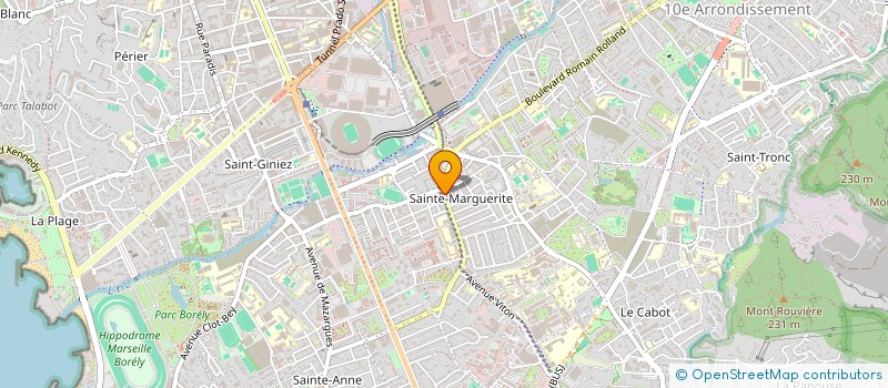 localisation de l'entreprise STTM SERVICES à MARSEILLE
