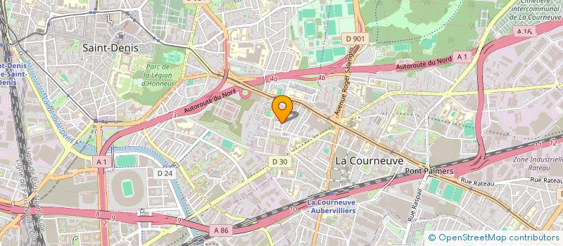 localisation de l'entreprise STTP TRANS à VINCENNES