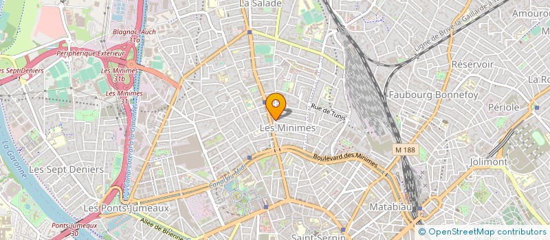 localisation de l'entreprise STU'DENT FORMATION à TOULOUSE