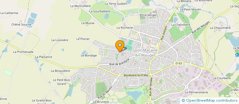 localisation de l'entreprise STUART DISTRIBUTION à SEVREMOINE