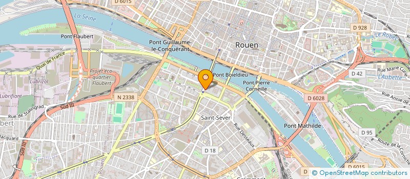 localisation de l'entreprise STUART SARL  ROUEN