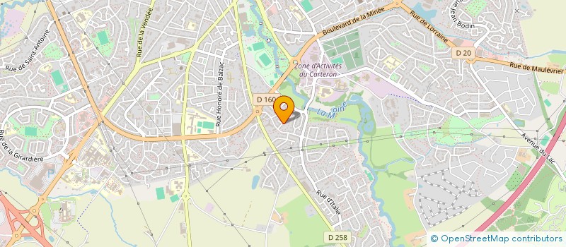 localisation de l'entreprise STUC ET BOIS à CHOLET