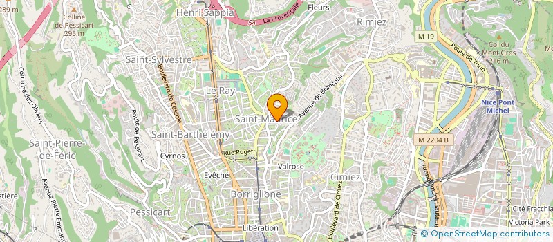 localisation de l'entreprise STUCK ARCHI DESIGN  NICE