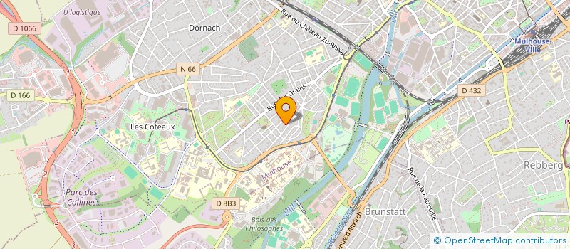 localisation de l'entreprise STUCKERT IMMOBILIER  MULHOUSE