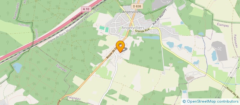 localisation de l'entreprise STUD 25  ANGERVILLIERS