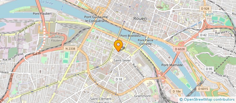 localisation de l'entreprise STUD à ROUEN