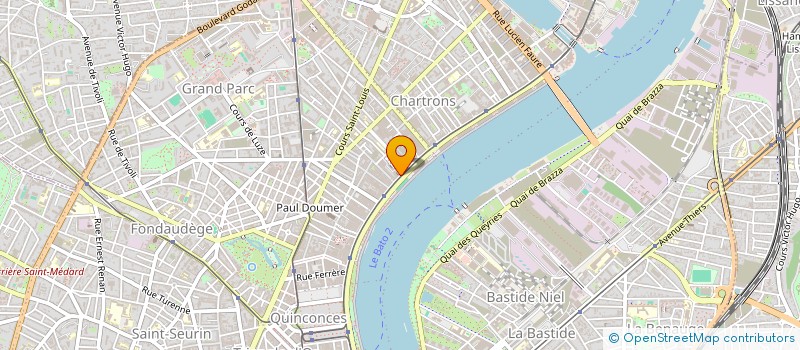 localisation de l'entreprise STUD'BBA  BORDEAUX