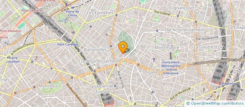 localisation de l'entreprise STUD MARIGNAN ENREGIST SONORE à PARIS