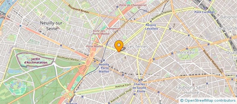 localisation de l'entreprise STUD'ONE à PARIS