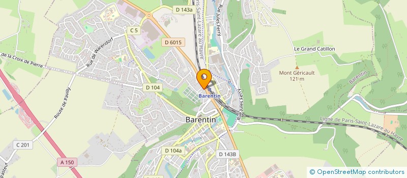 localisation de l'entreprise STUD SPHERE  SAINT-LUC