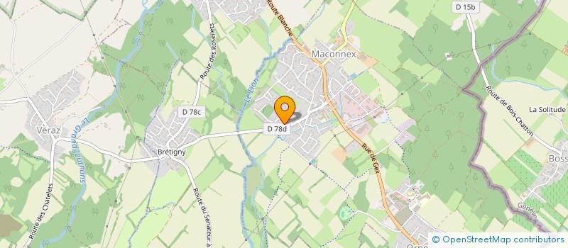 localisation de l'entreprise STUDCASA  ORNEX