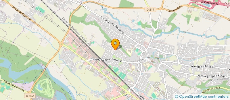 localisation de l'entreprise STUDENCIA OPTIMISATION SCOLAIRE  LESCAR