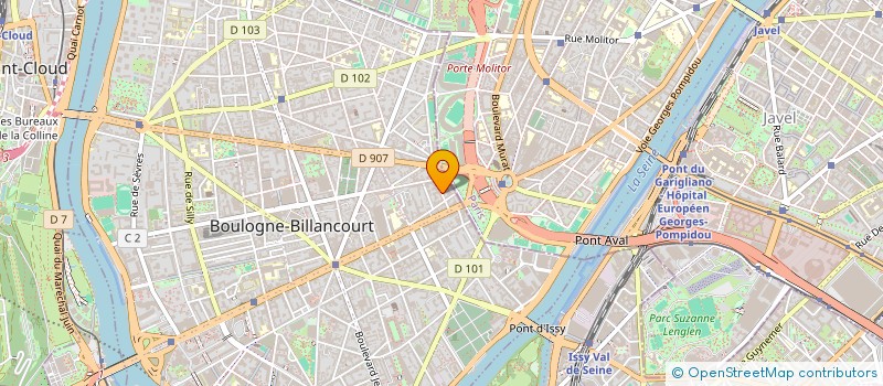 localisation de l'entreprise STUDENT EXCHANGE ASSOCIATION à BOULOGNE-BILLANCOURT