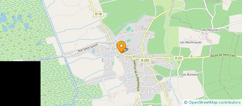 localisation de l'entreprise STUDENT TOWER  SAINT-CIERS-SUR-GIRONDE