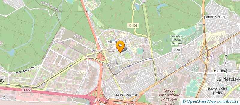 localisation de l'entreprise STUDENTGATOR à MEUDON