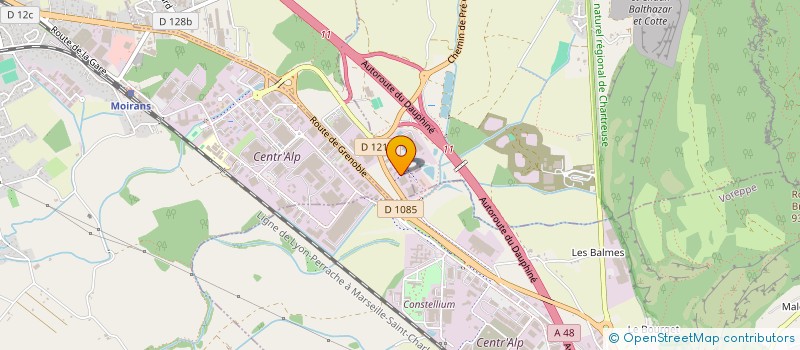 localisation de l'entreprise STUDER & ASSOCIES  SAINT-JEAN-DE-MOIRANS