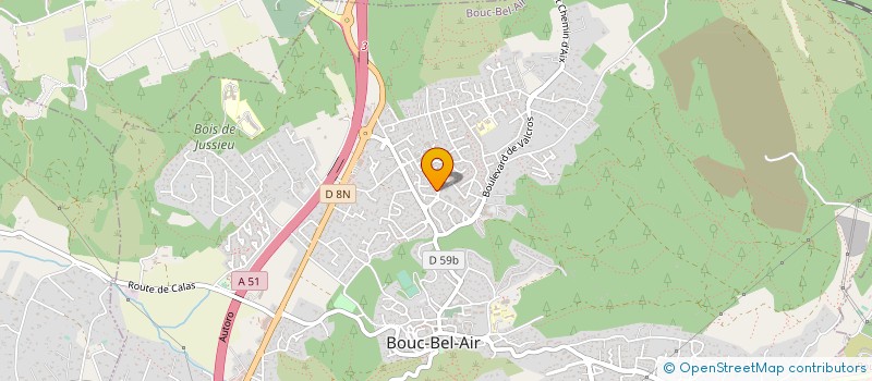 localisation de l'entreprise STUDERE à BOUC-BEL-AIR