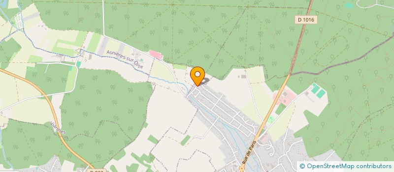 localisation de l'entreprise STUDGHI-LAB  CHAUMONTEL