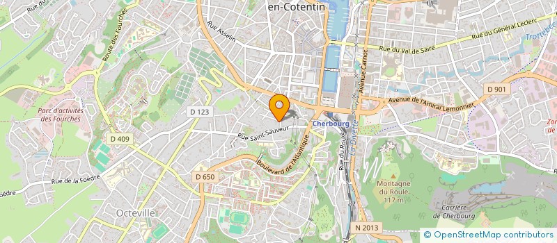 localisation de l'entreprise STUDI PLUS  CHERBOURG-EN-COTENTIN