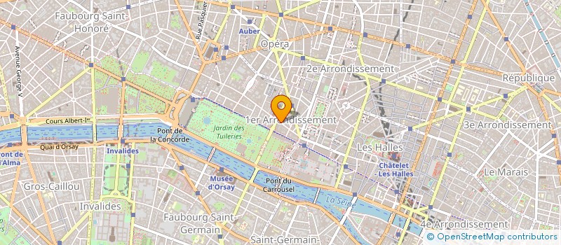 localisation de l'entreprise STUDIA à PARIS