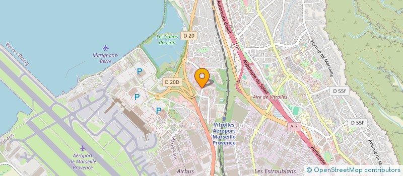 localisation de l'entreprise STUDIA INGENIERIE à VITROLLES