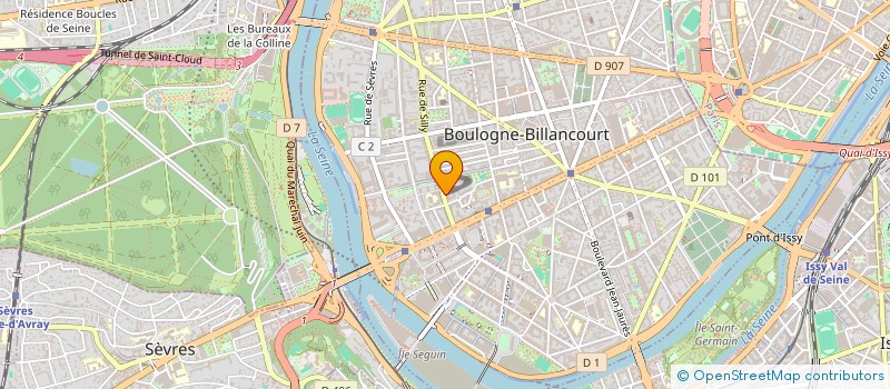 localisation de l'entreprise STUDIESUP à BOULOGNE-BILLANCOURT