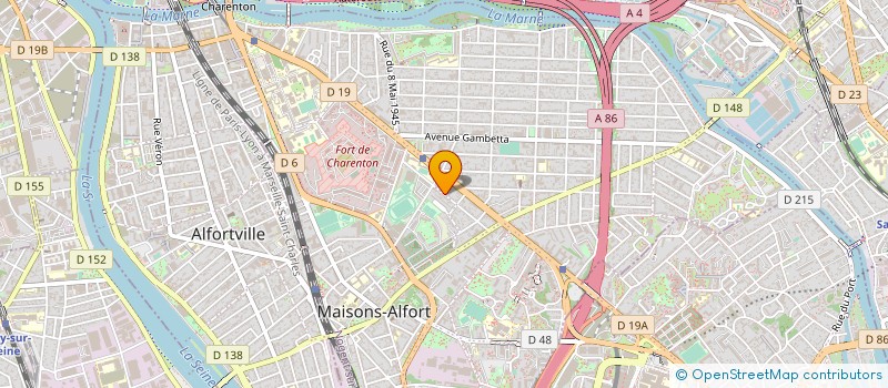 localisation de l'entreprise STUDIO 12 à MAISONS-ALFORT