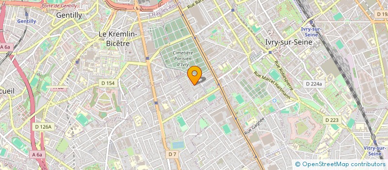 localisation de l'entreprise STUDIO 120 DB à IVRY-SUR-SEINE