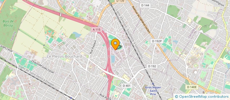 localisation de l'entreprise STUDIO 13 PRODUCTION  SAINT-LEU-LA-FORET