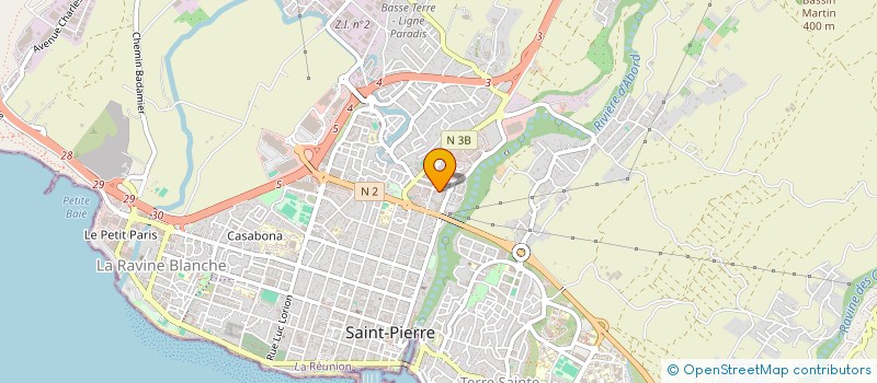 localisation de l'entreprise STUDIO 1618  SAINT-PIERRE