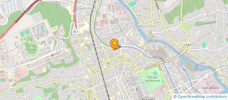 localisation de l'entreprise STUDIO 1886  NANCY