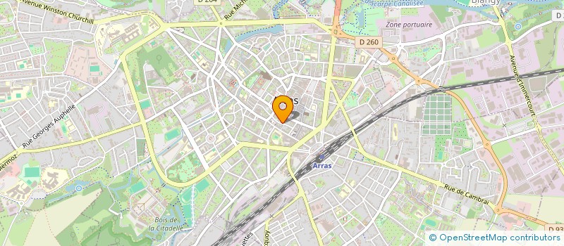 localisation de l'entreprise STUDIO 21 à ARRAS