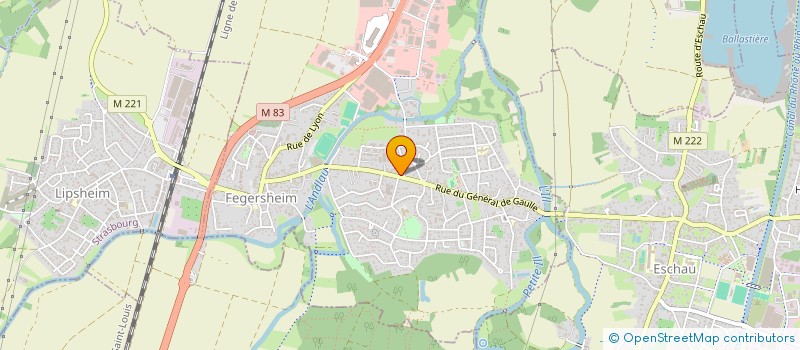 localisation de l'entreprise STUDIO 25  LIPSHEIM