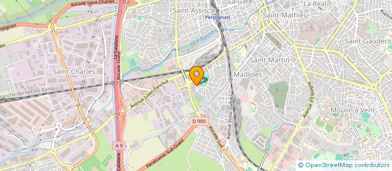 localisation de l'entreprise STUDIO 26  PERPIGNAN